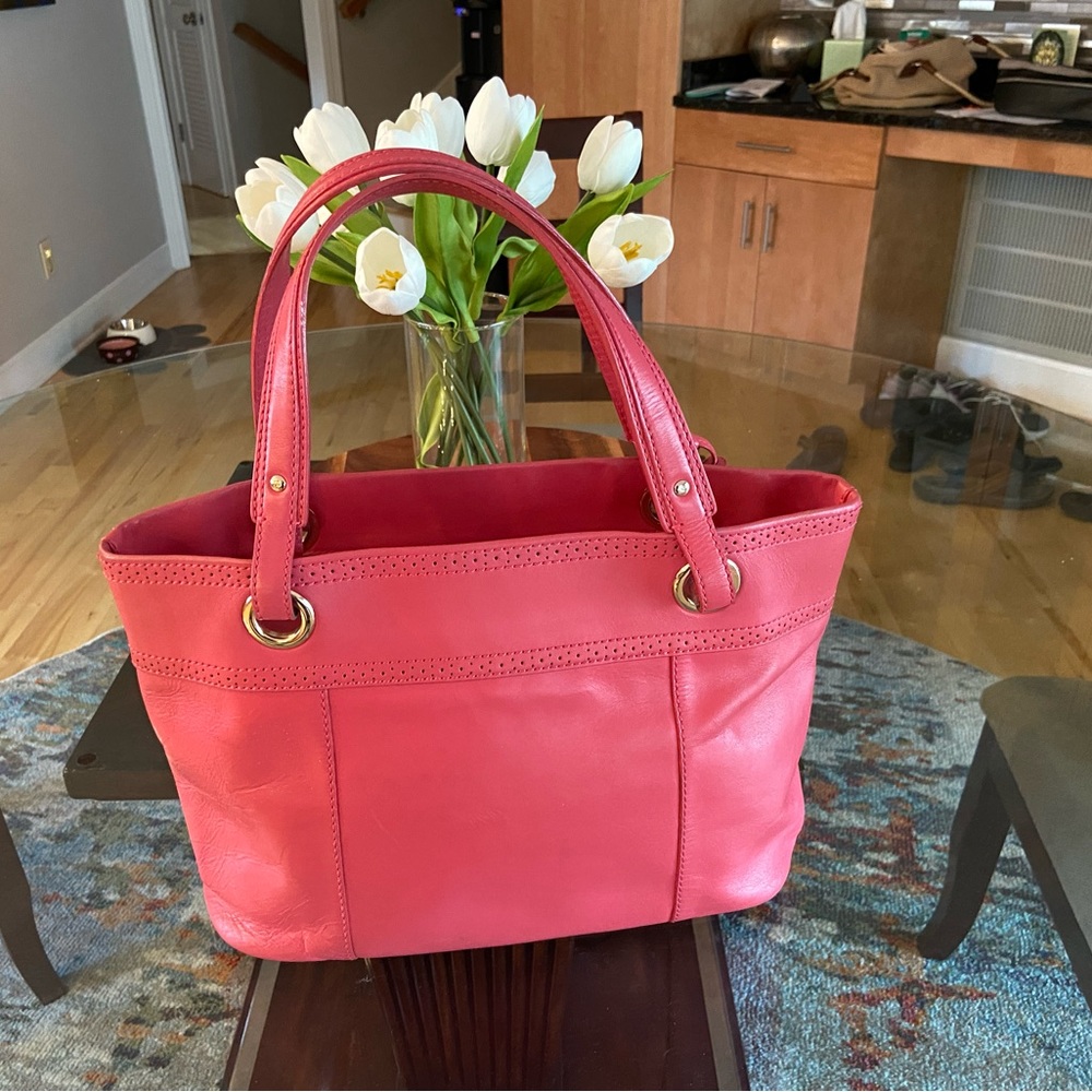 Kate Spade Tote Watermelon Pink Tote Bag Purse